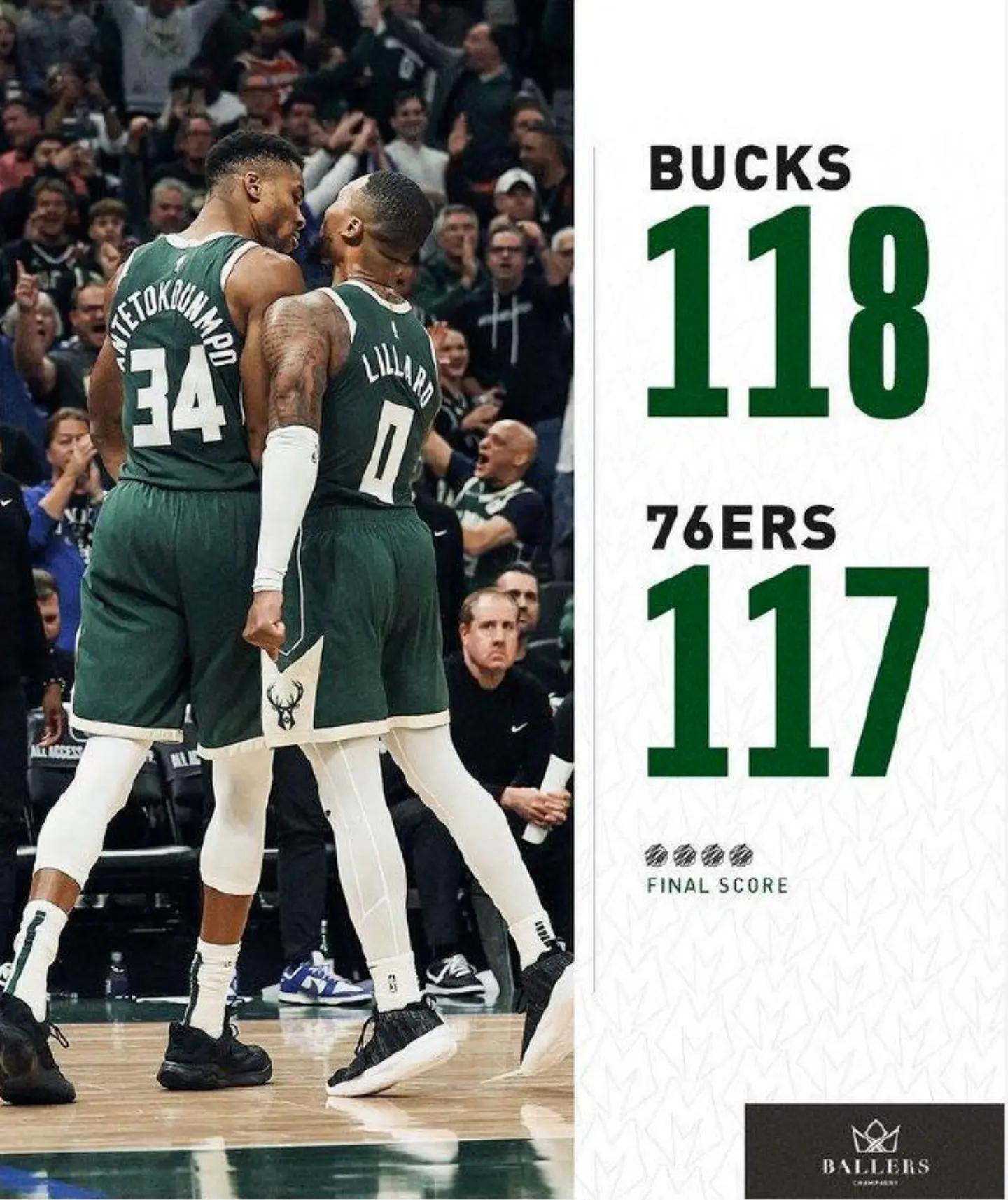 雄鹿全队轮番上阵,击败活塞 雄鹿全队轮番上阵,击败活塞